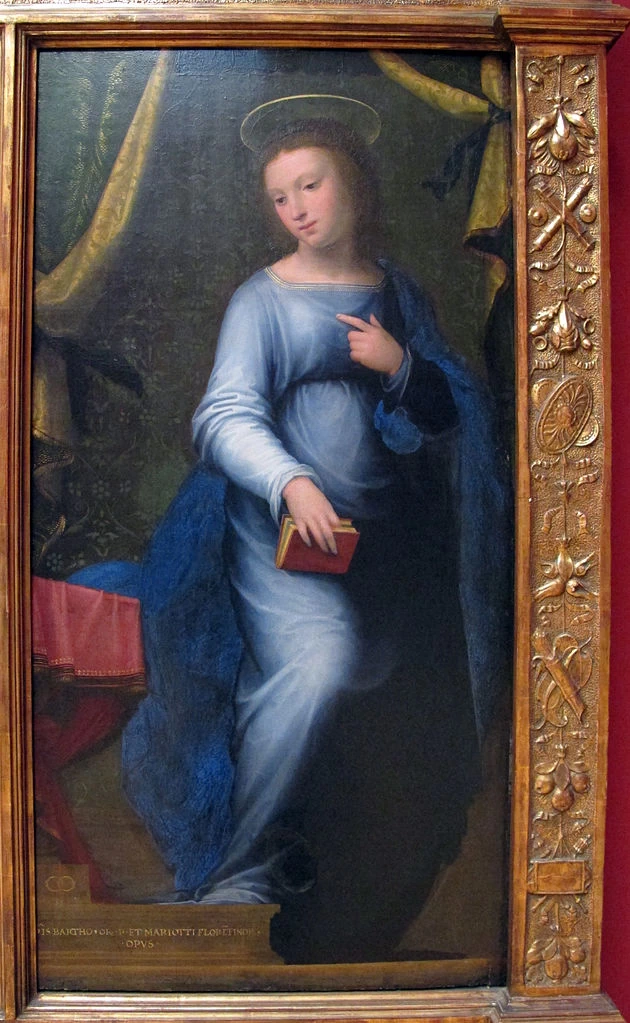 Annunciazione - Museo di Storia e Arte, Genova, dettaglio 1